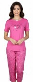 Памучна дамска пижама Иватекс 3924