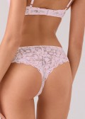 Дамска бразилиана от щампована дантела INFIORE 4296 Blossom Rosa
