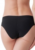 Дамска безшевна бикина микрофибър COTONELLA 8158 INVISIBLE, Black