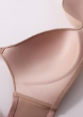 Сутиен с формовани подплатени чашки, без банели COTONELLA ADC16, Beige