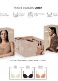 Дамски сутиен, формовани Stretch Spacer чашки LORMAR Icona 1452, Honey