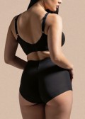 Дамска бикина с висока талия LORMAR DEA 4457, Nero