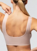 Безшевно бюстие с широки презрамки POMPEA Seamless Brassiere, Skin