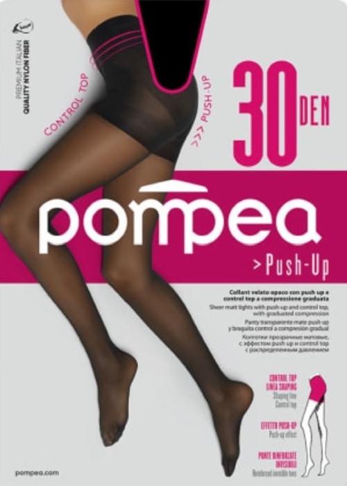 Оформящ чорапогащник Pompea Push Up 30 den