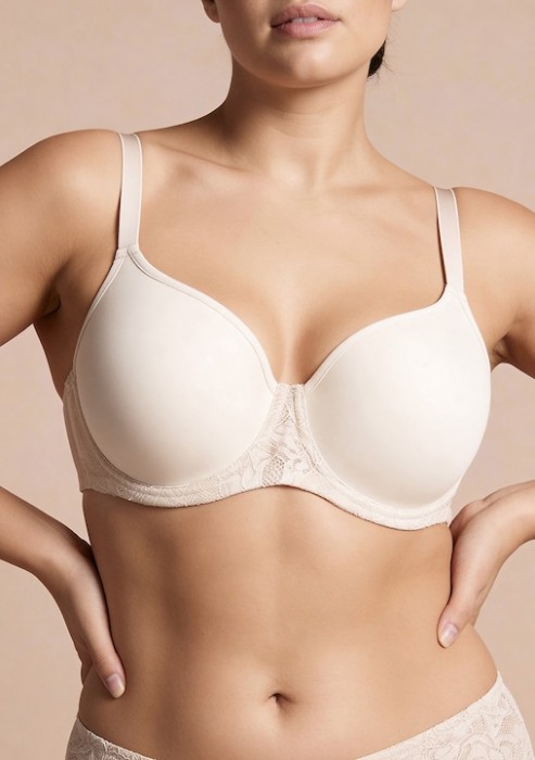 Дамски сутиен, формовани Stretch Spacer LORMAR Icona 1452, Milk