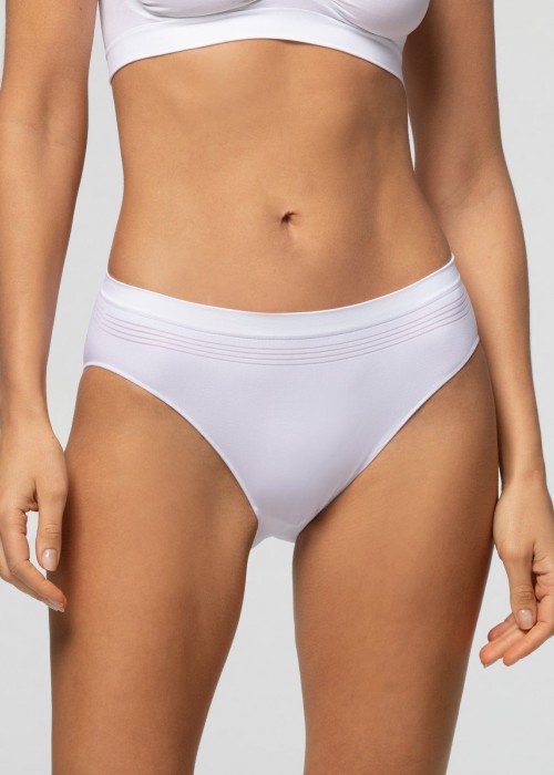 Дамска бикина безшевна POMPEA slip Seamless, Bianco
